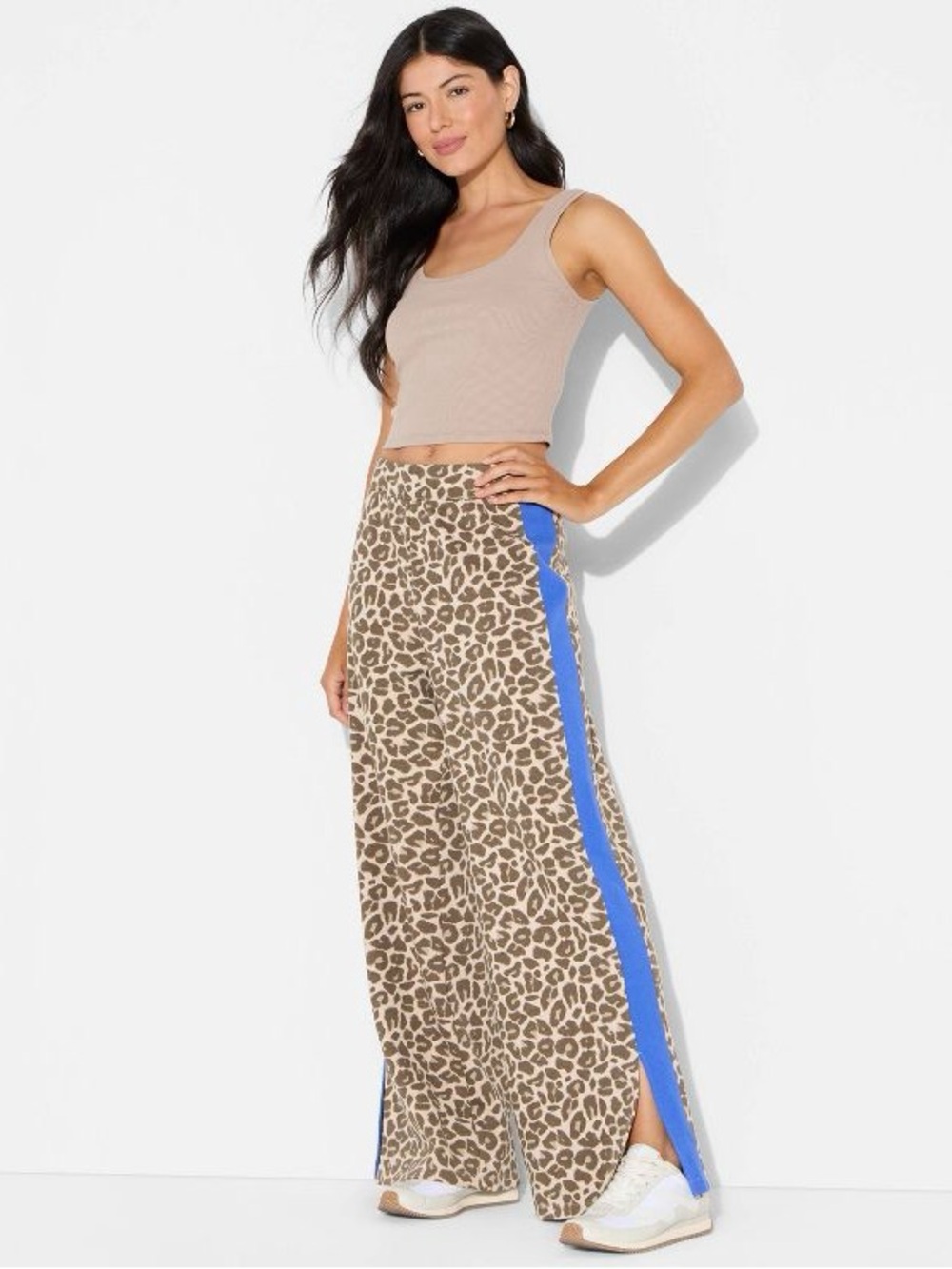 Grayson Threads Women's Leopard Print Pull-On Graphic Pants